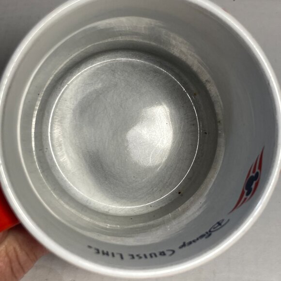 Vintage Disney Cruise Line DCL Minnie Mouse Ceramic Coffee Mug Cup Sailor Ahoy - Picture 11 of 14